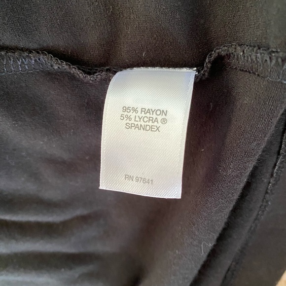 J. Jill Wearever Collection Open Front Jersey Knit Cardigan Black Drapey XSP - Picture 8 of 16